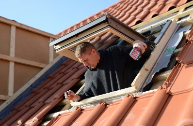 Pose de fenêtres de toit Velux à Jauldes